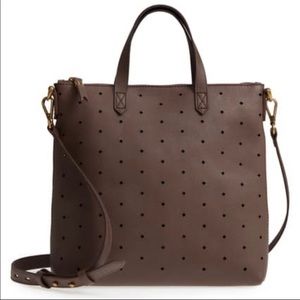 Madewell Perforated Leather Crossbody Bag